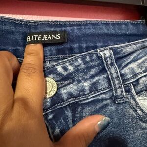 Elite Jeans Women's Classic Blue Denim